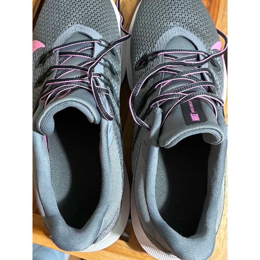 Nike Quest 2 Womens Running Shoes Grey Pink CI3803-002 Size 8 - Picture 10 of 15